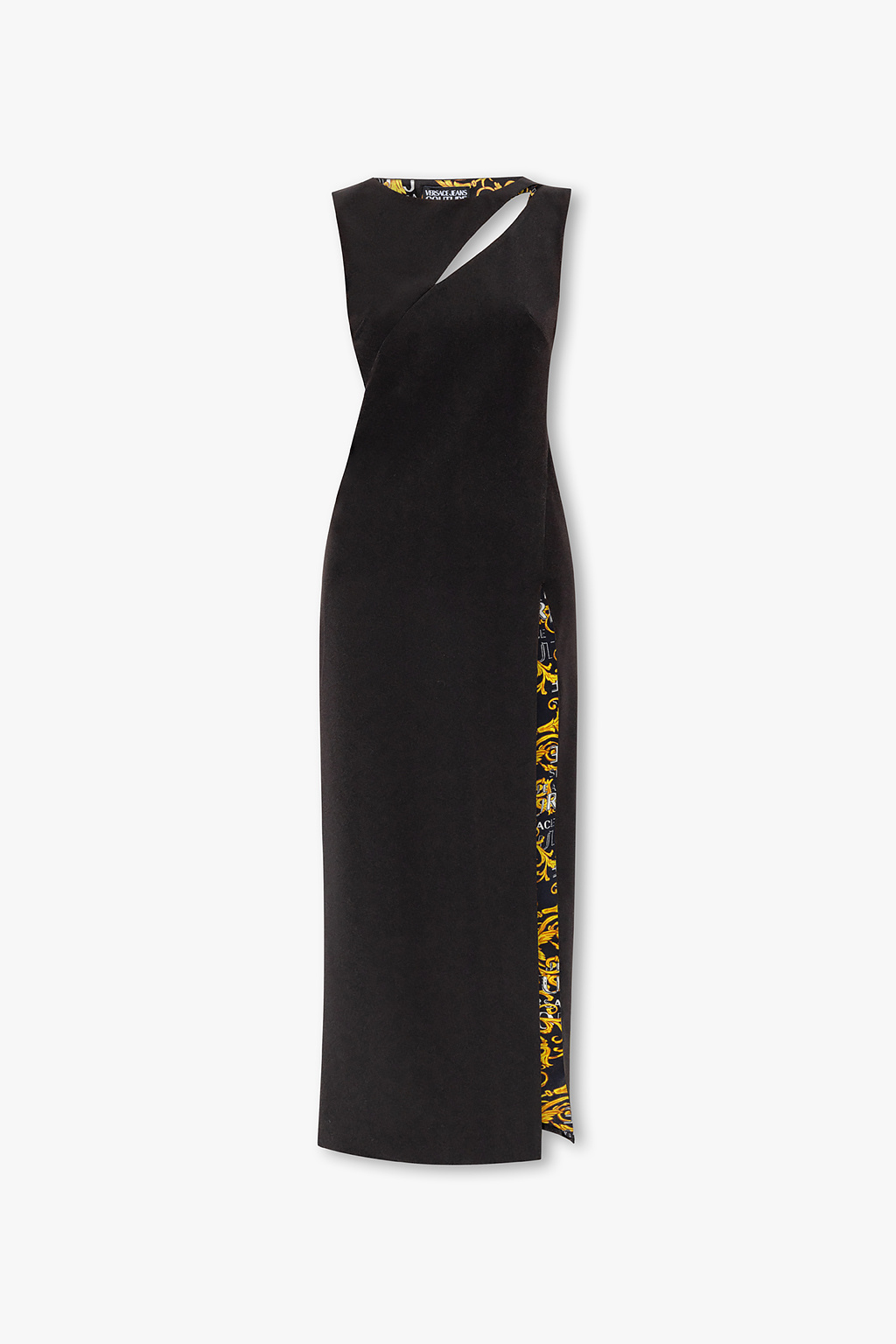 ワンピース VERSACE JEANS Woman Dress Black 75HAO903NS311 899 Versace Jeans Couture Outlet: Dress woman - Black | Versace